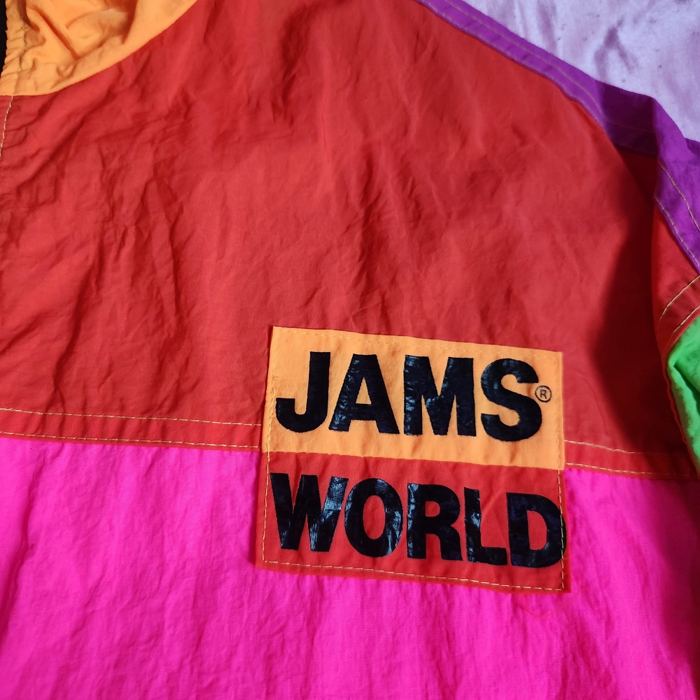 Colorful Jams World Windbreaker Jacket - Picture 4 of 7